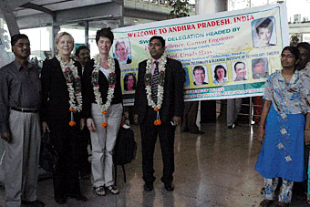 Delegation to India