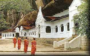 Rock temples Dambulla