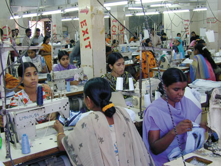 Textile factory Dhaka