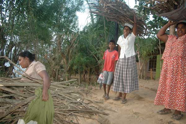 Lanka women and children