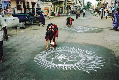 Kolam art