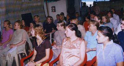 Swedish students in Trichy
